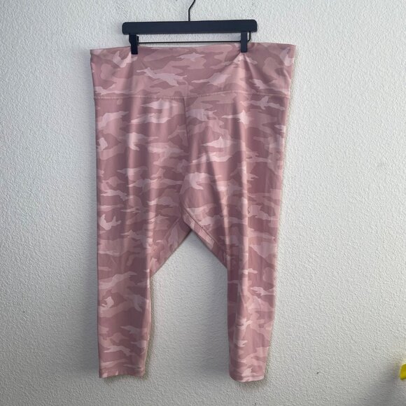 Athleta Elation 7/8 Tight | Size 3X | Orchid Pink Camo Size 3X - Picture 5 of 9